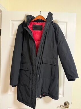 Andrew Marc Black Insulated Jacket